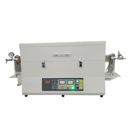 1100C Two Zones CVD Tube Furnace with Float Flowmeter