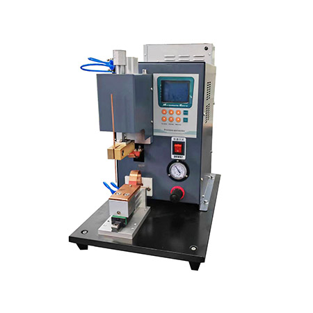 Single Point Pneumatic Spot Welder for Welding Bottom Tap of Cylinder Cell